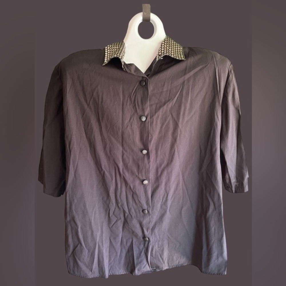 Distinctly Different Classic Button Down Sz 18W